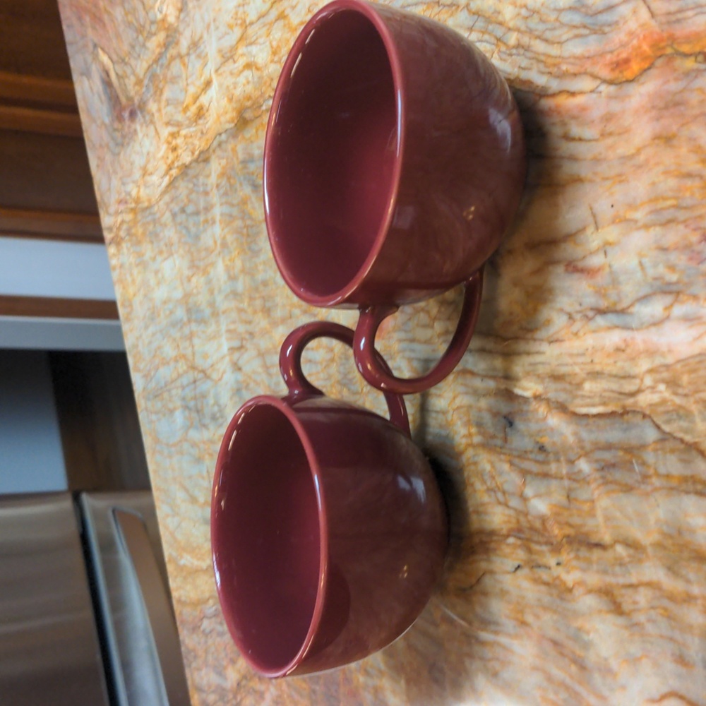 POTTERY BARN SET coffee Tea Mugs Cups